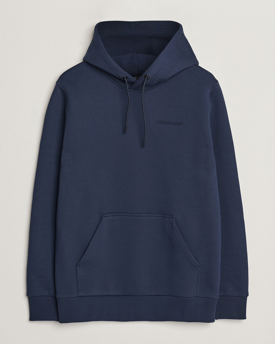 Uomini | Maglieria | Peak Performance | Original Hoodie Blue Shadow