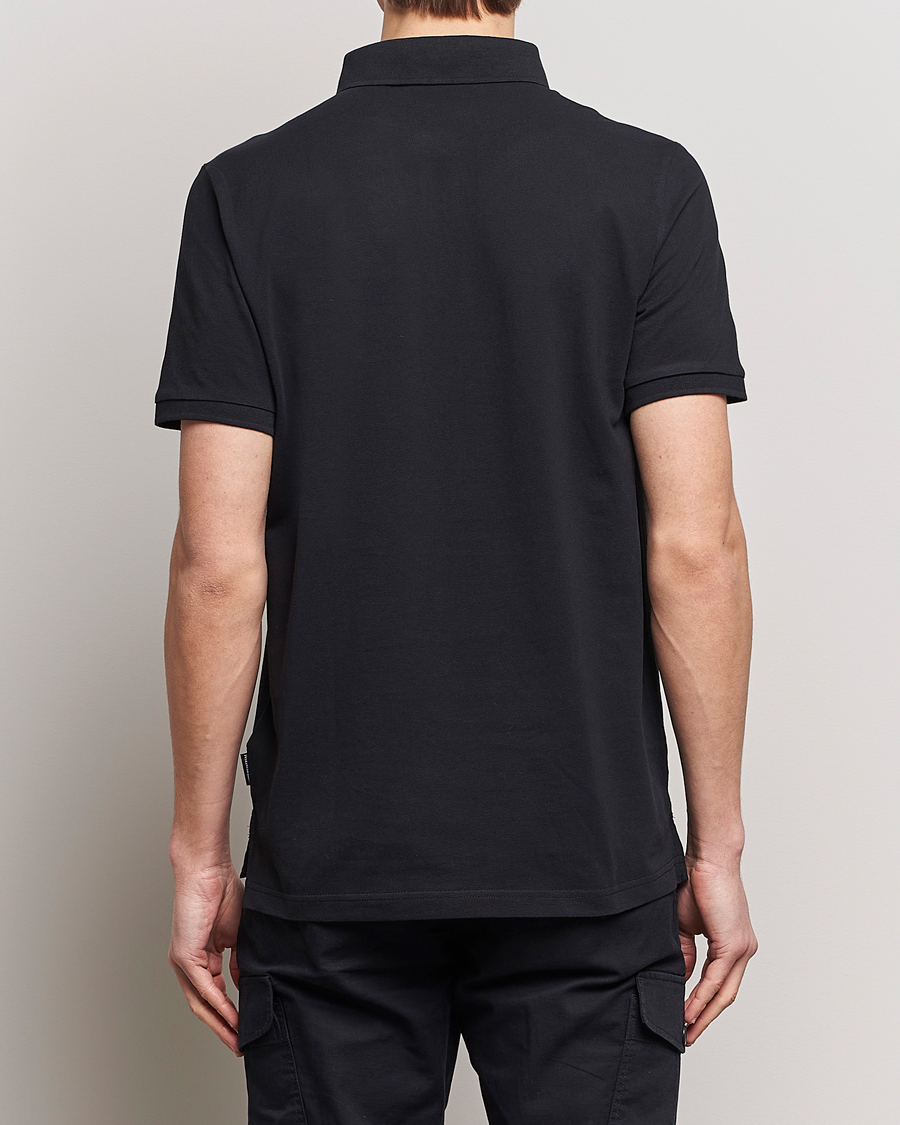 Uomini | Polo | Peak Performance | Classic Cotton Polo Black