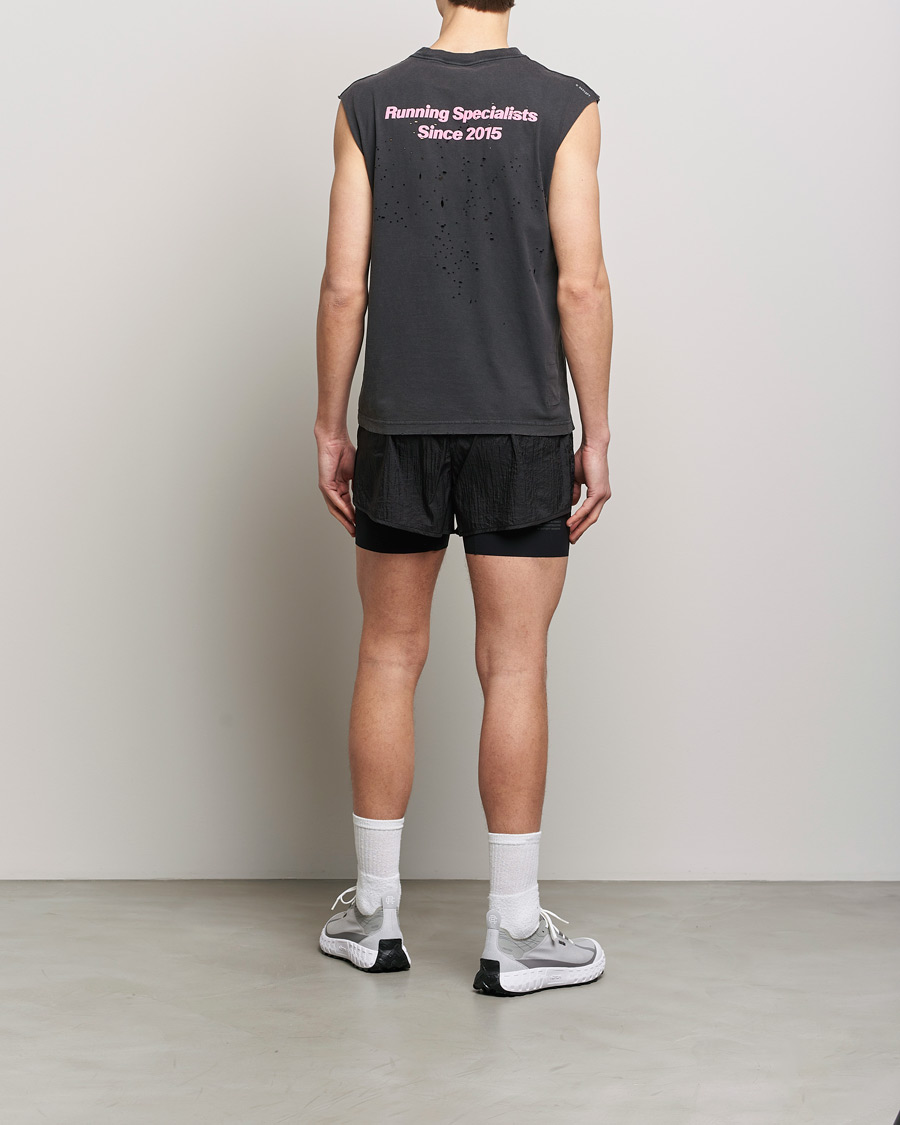 Uomini | T-shirt | Satisfy | MothTech Muscle Tee Aged Black