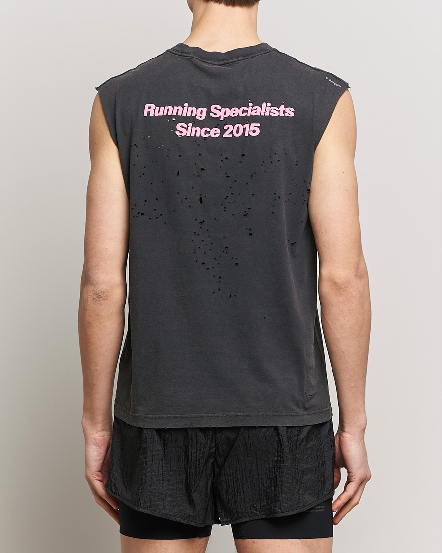Uomini | T-shirt | Satisfy | MothTech Muscle Tee Aged Black
