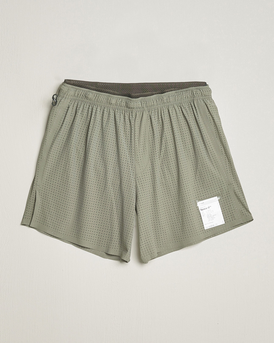 Uomini | Pantaloncini | Satisfy | Space-O 5 Inch Shorts Dark Sage