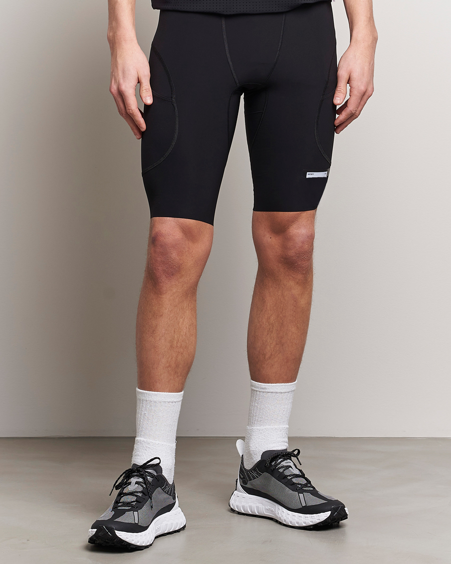 Uomini | Pantaloncini | Satisfy | Justice Cargo 9 Inch Half Tights Black