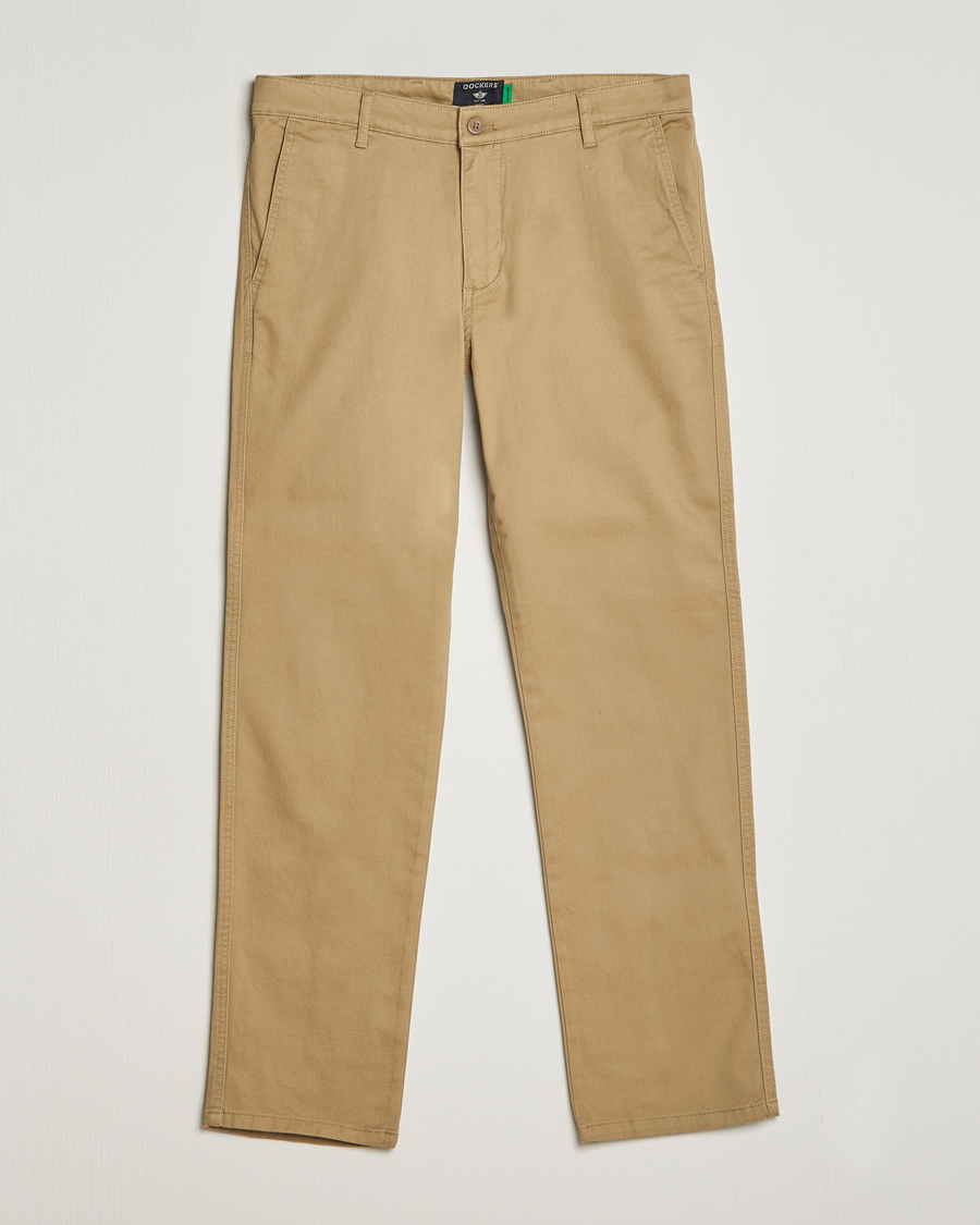 Uomini | Pantaloni | Dockers | Original OPP Slim Twill Stretch Chino Harvest Gold