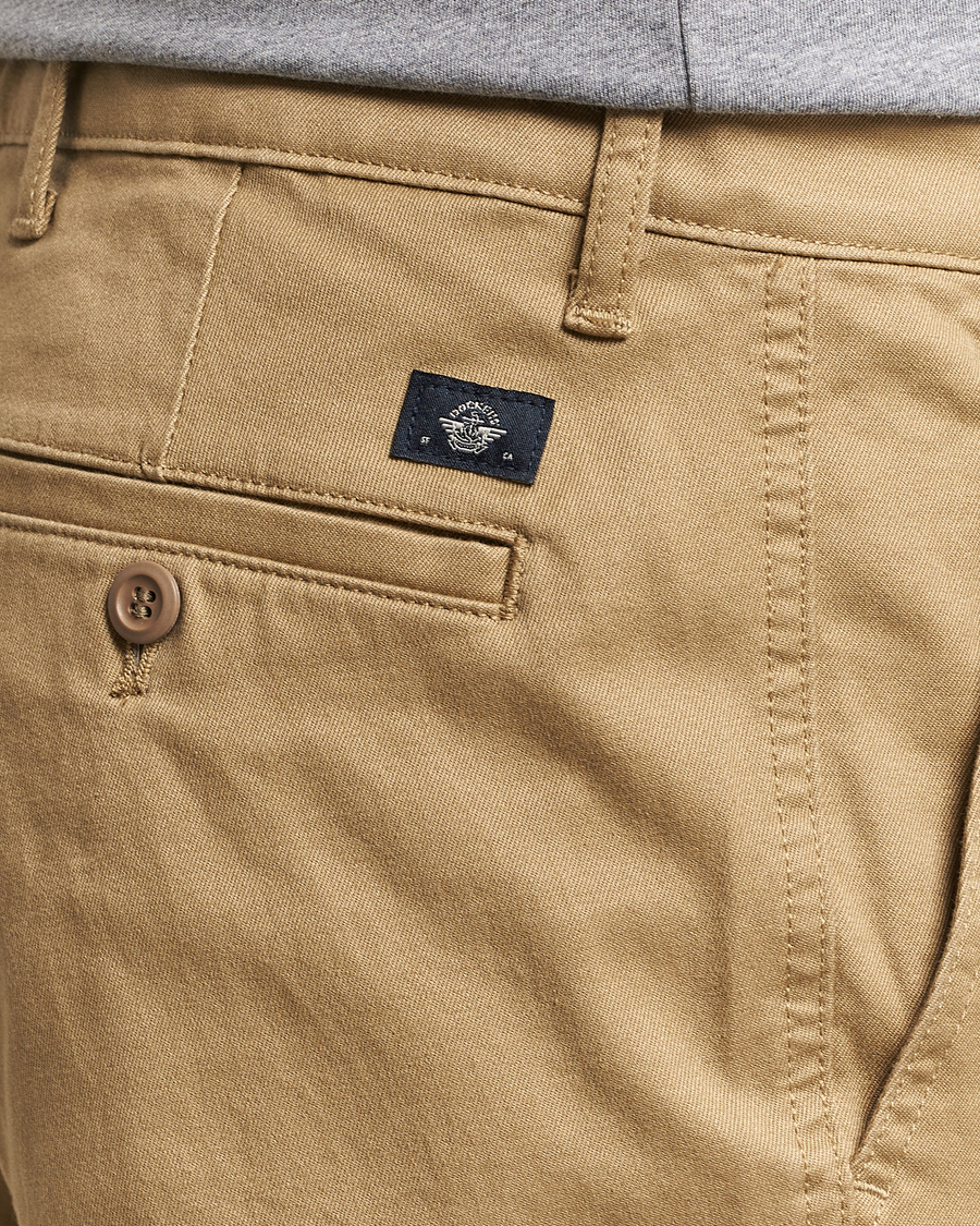Uomini | Pantaloni | Dockers | Original OPP Slim Twill Stretch Chino Harvest Gold