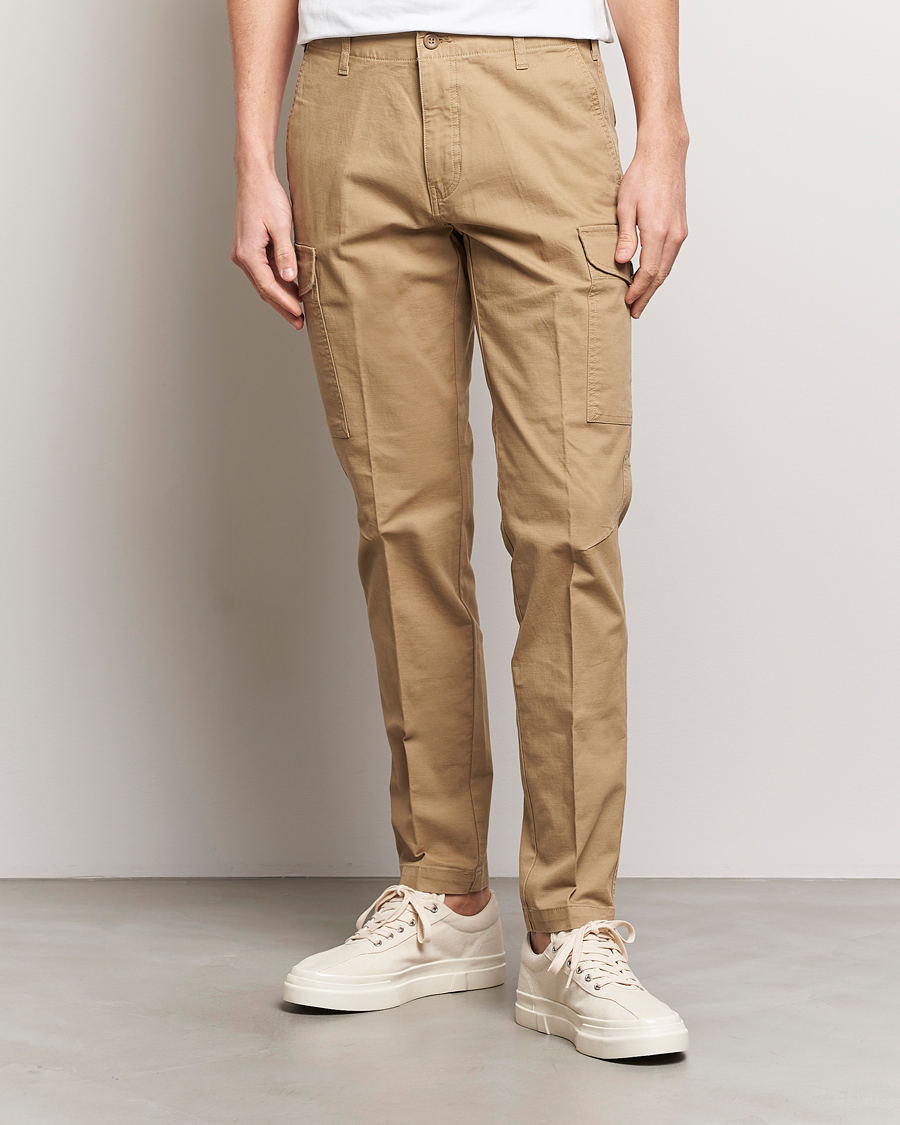 Uomini | Pantaloni | Dockers | Slim Cotton Cargo Pants Harvest Gold