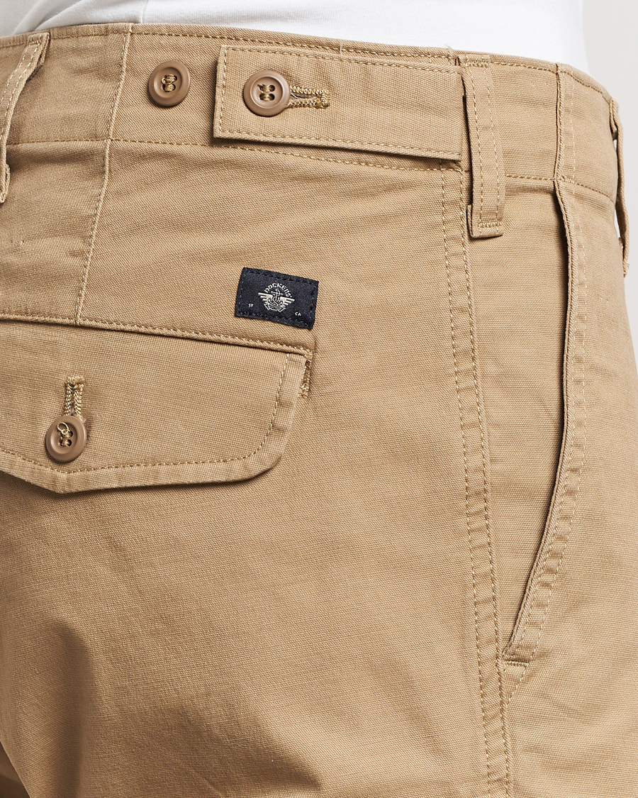Uomini | Pantaloni | Dockers | Slim Cotton Cargo Pants Harvest Gold