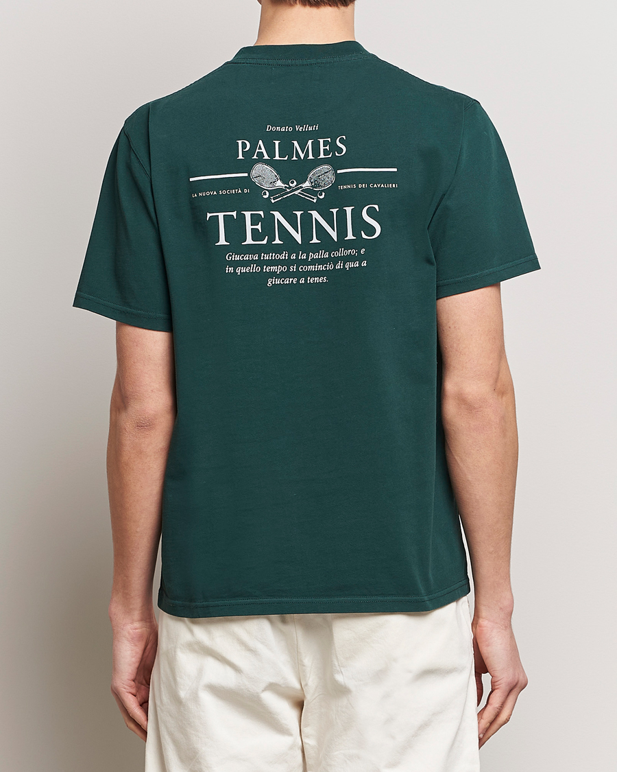 Uomini | T-shirt | Palmes | Vichi Pocket T-Shirt Dark Green
