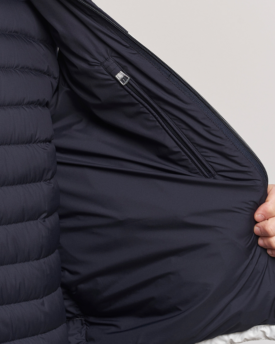 Uomini | Giacche | Moncler | Cerces Down Vest Off White/Navy