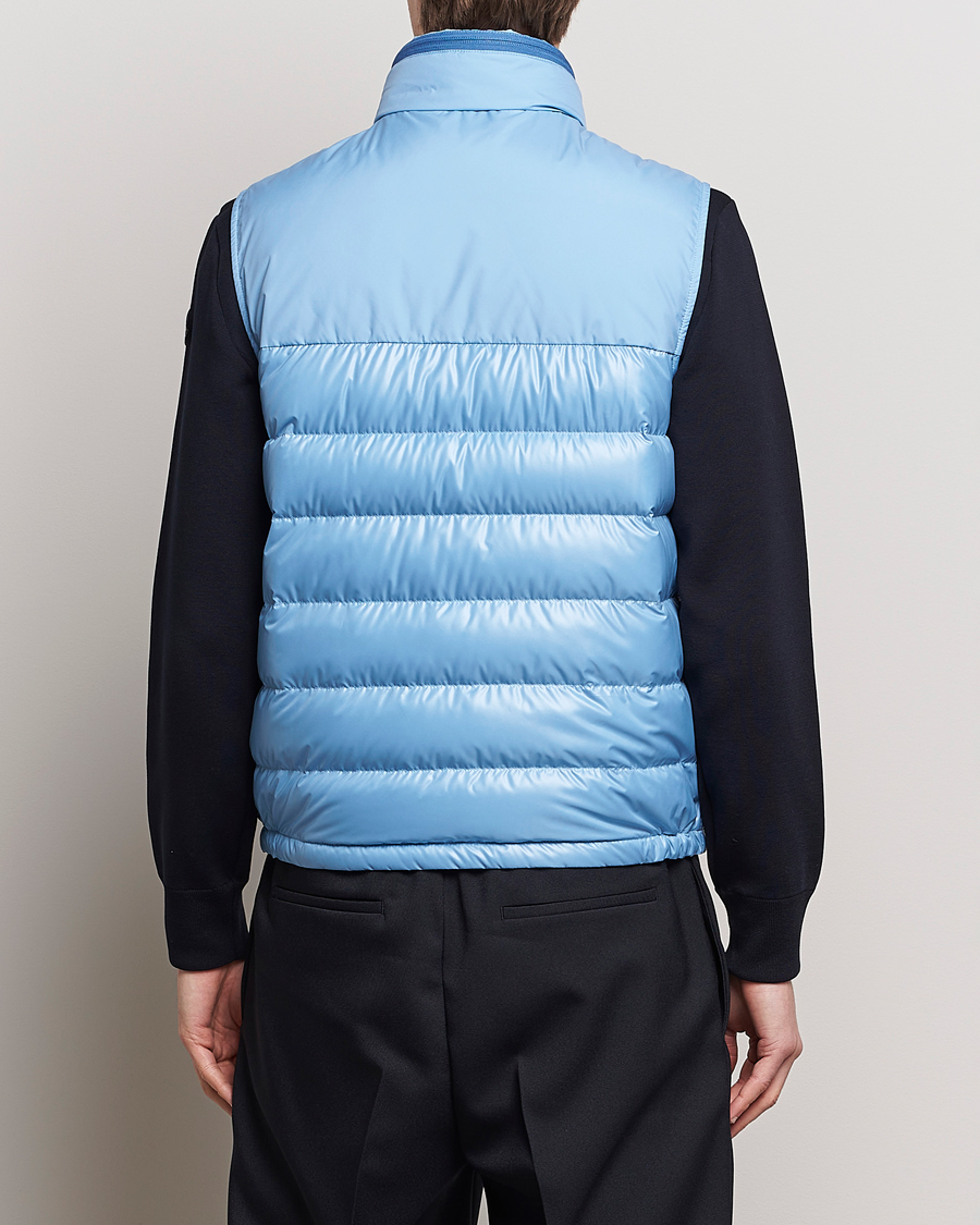 Uomini | Giacche | Moncler | Cerces Down Vest Light Blue