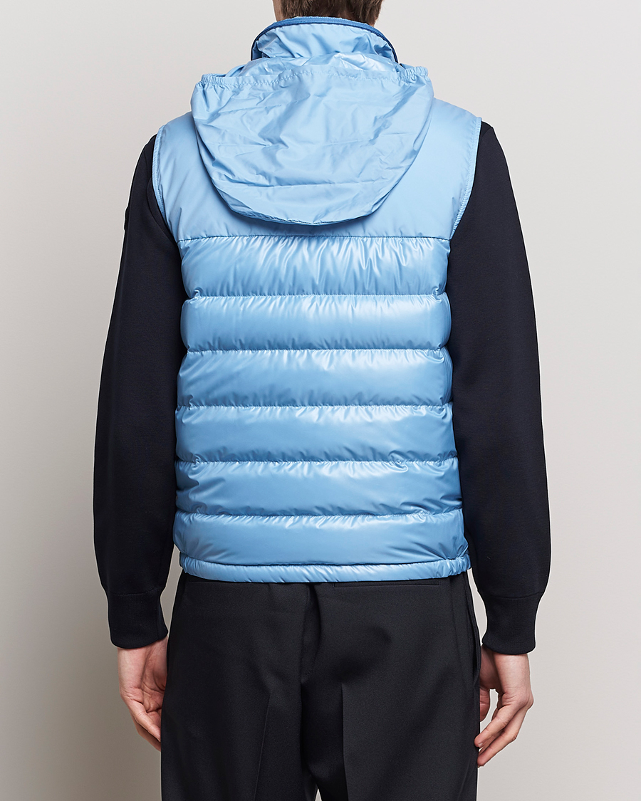 Uomini | Giacche | Moncler | Cerces Down Vest Light Blue