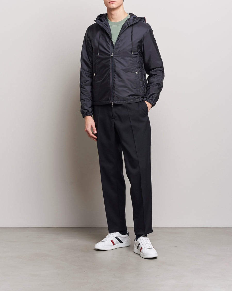 Uomini | Giacche | Moncler | Grimpeurs Hooded Jacket Navy