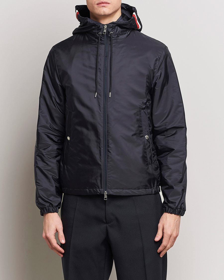 Uomini | Giacche | Moncler | Grimpeurs Hooded Jacket Navy