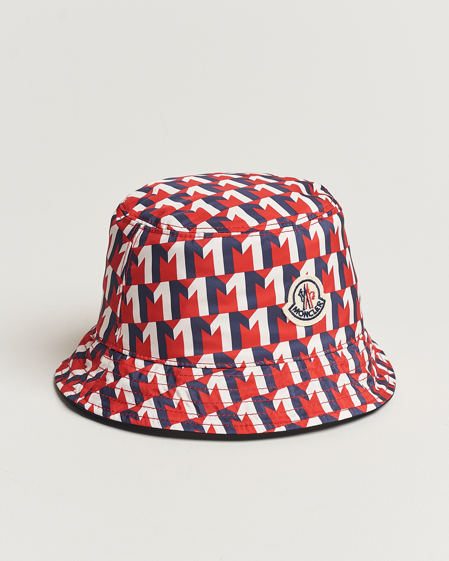 Uomini | Moncler Nylon Bucket Hat Navy | Moncler | Nylon Bucket Hat Navy