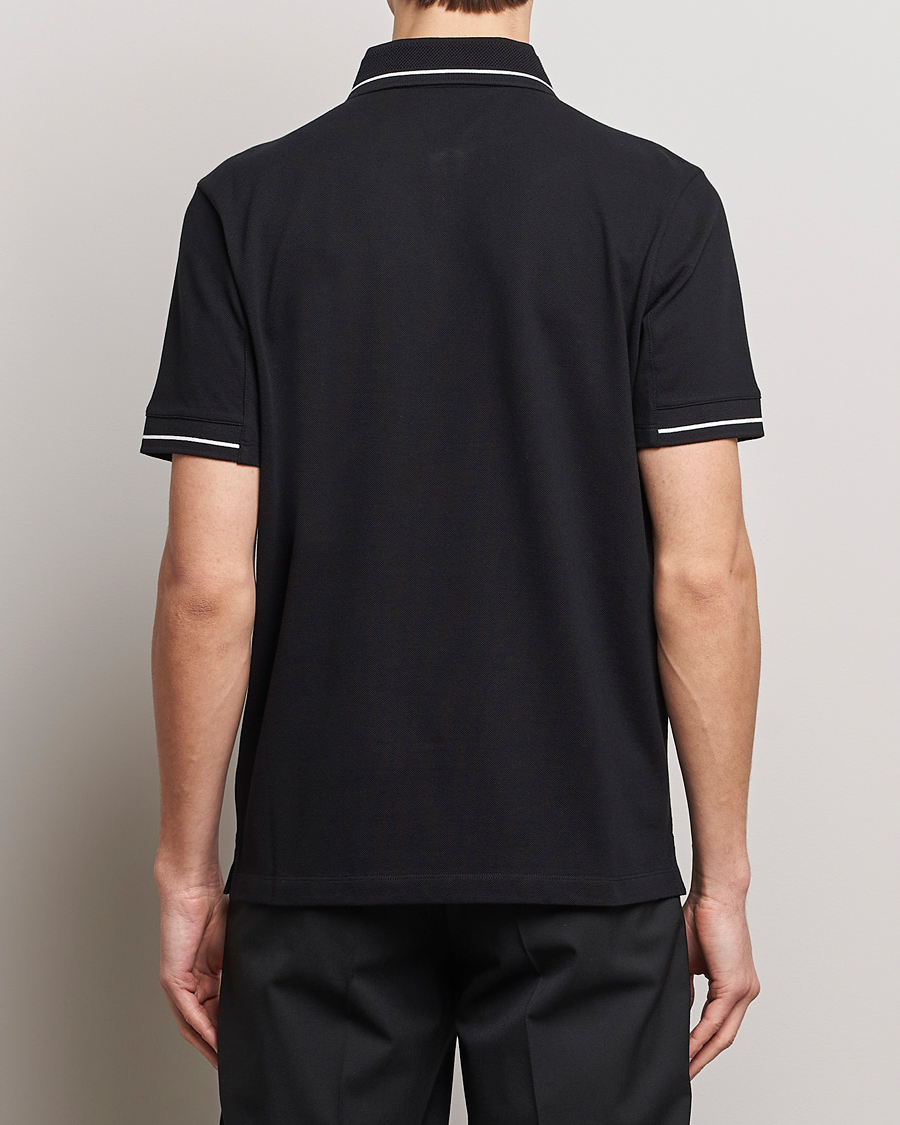 Uomini | Polo | Moncler | Tonal Logo Polo Black