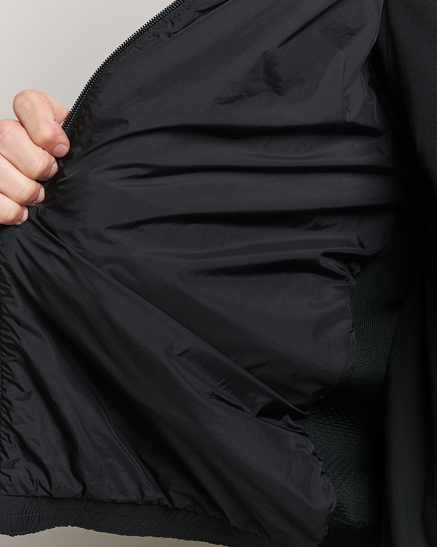 Uomini | Maglieria | Moncler | Hooded Hybrid Zip Cardigan Black