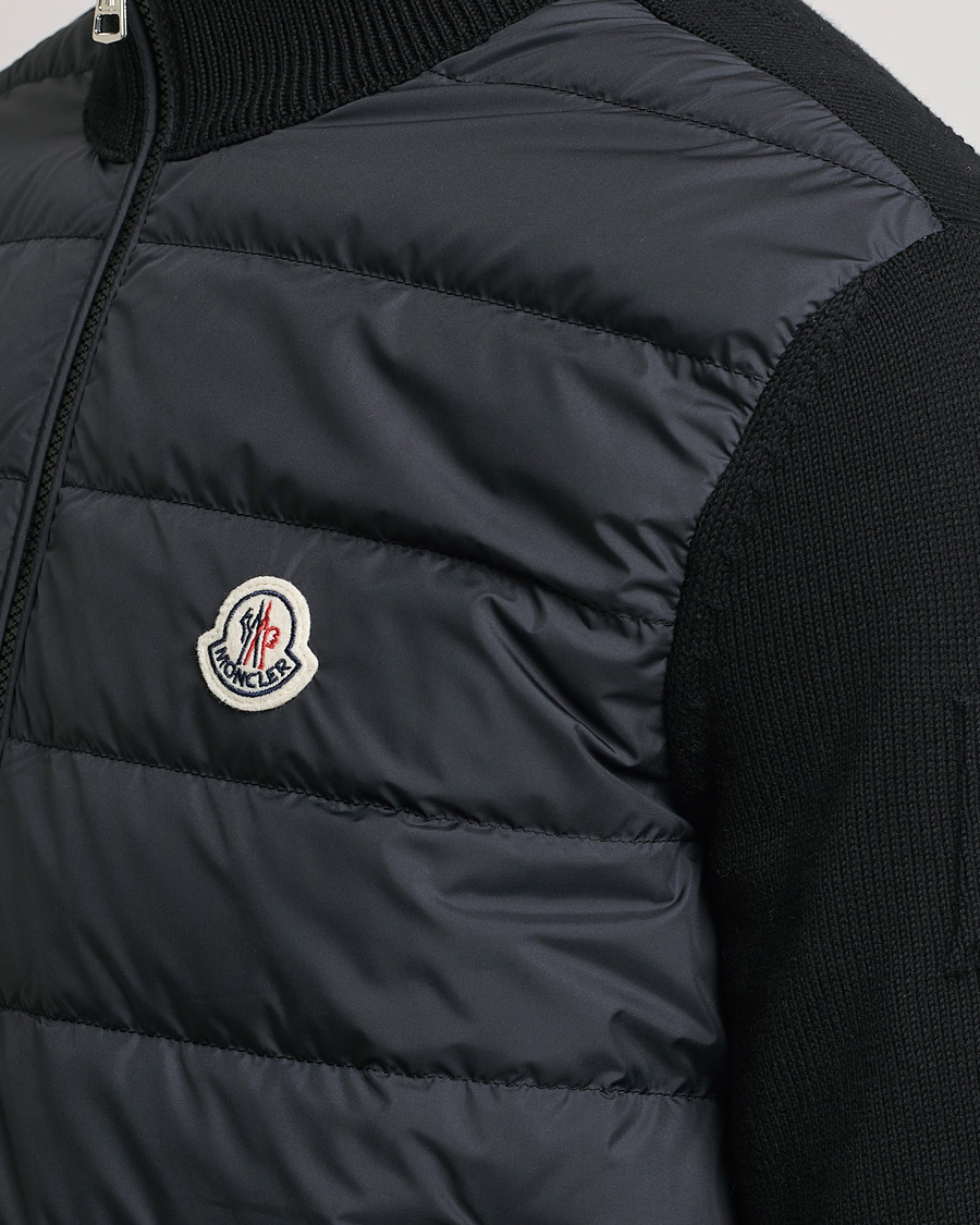 Uomini | Maglieria | Moncler | MonclerHybrid Zip CardiganBlackS