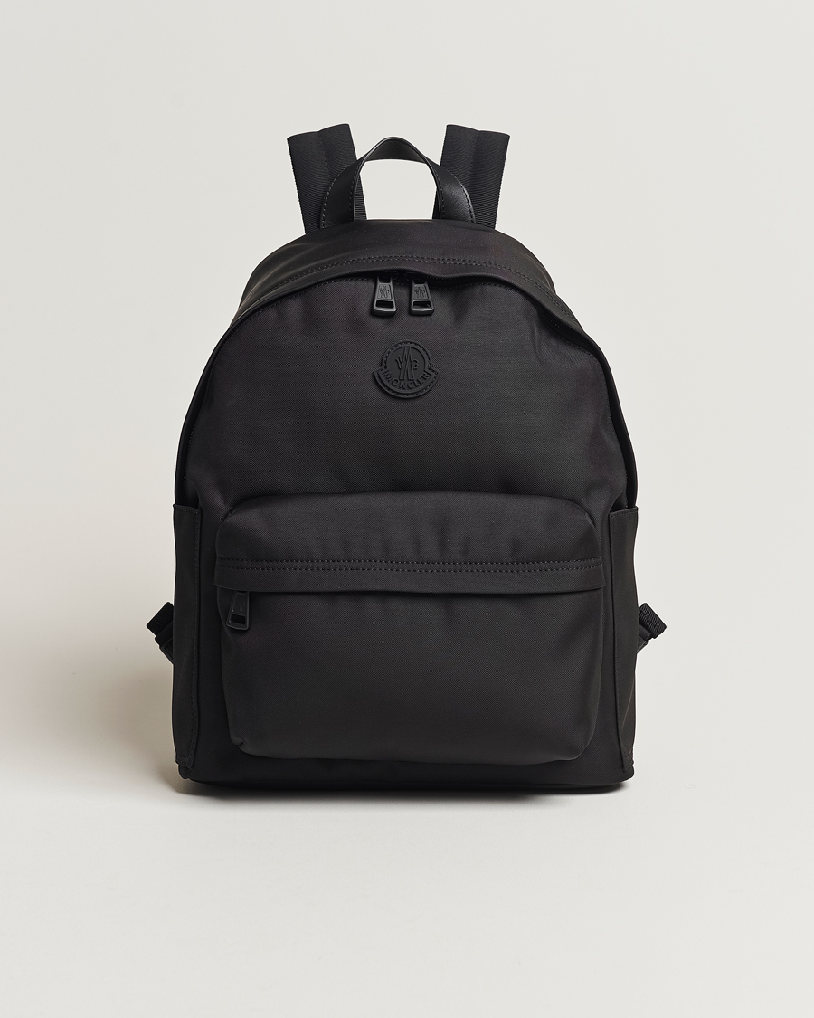 Uomini | Moncler Pierrick Nylon Backpack Black | Moncler | Pierrick Nylon Backpack Black