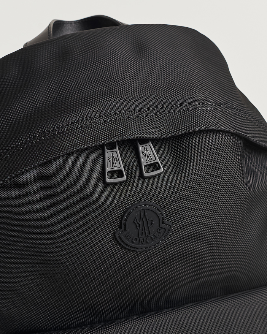 Uomini | Moncler Pierrick Nylon Backpack Black | Moncler | Pierrick Nylon Backpack Black