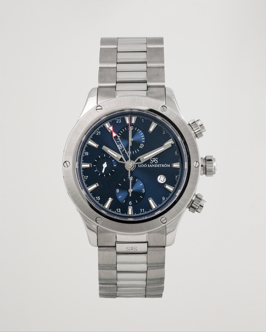 Uomini | Sjöö Sandström Pre-Owned UTC Extreme 1 Blue Steel Silver | Sjöö Sandström Pre-Owned | UTC Extreme 1 Blue Steel Silver