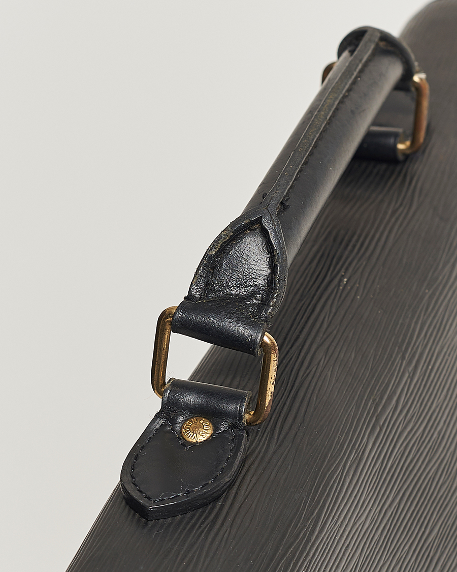 Uomini | Louis Vuitton Pre-Owned Serviette Ambassadeur Epi Leather Breifcase Black | Louis Vuitton Pre-Owned | Serviette Ambassadeur Epi Leather Breifcase Black