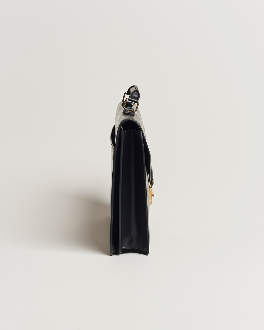 Uomini | Louis Vuitton Pre-Owned Serviette Ambassadeur Epi Leather Breifcase Black | Louis Vuitton Pre-Owned | Serviette Ambassadeur Epi Leather Breifcase Black