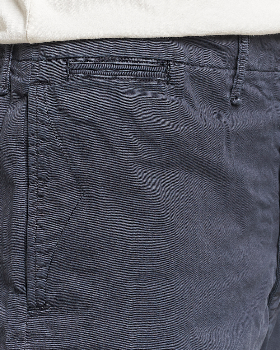 Uomini | Pantaloncini | RRL | Officers Flat Shorts Navy