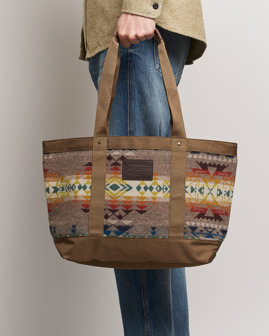 Uomini | Pendleton Zip Tote Bag Highland Peak Tan | Pendleton | Zip Tote Bag Highland Peak Tan