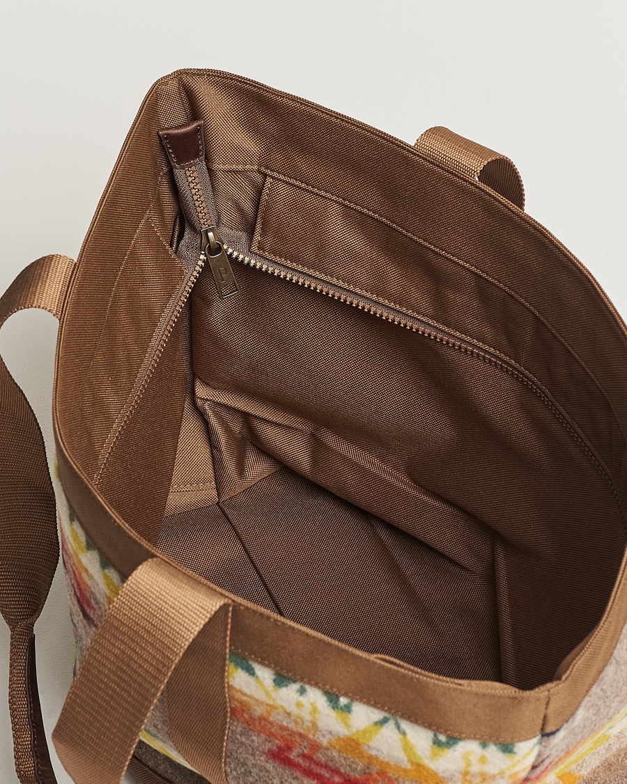 Uomini | Pendleton Zip Tote Bag Highland Peak Tan | Pendleton | Zip Tote Bag Highland Peak Tan