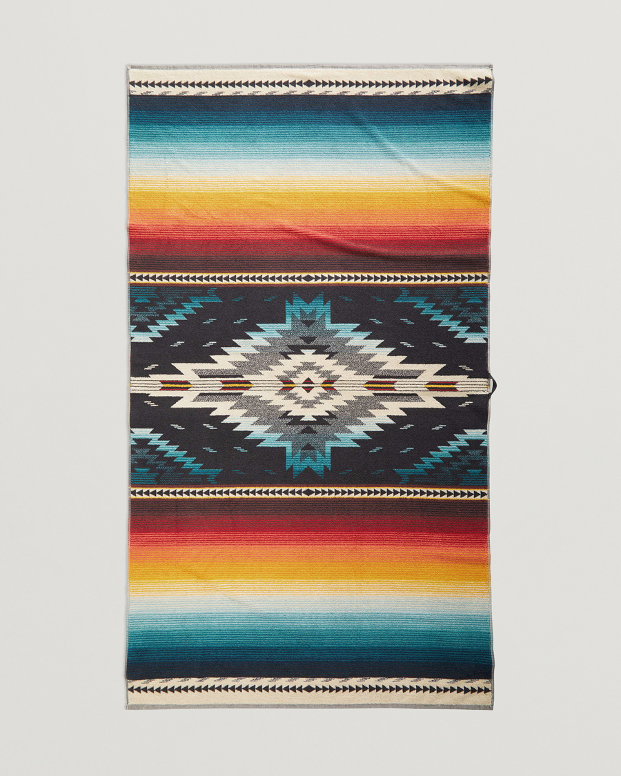 Uomini | Tessuti | Pendleton | Oversized Jacquard Spa Towel Saltillo Sunset