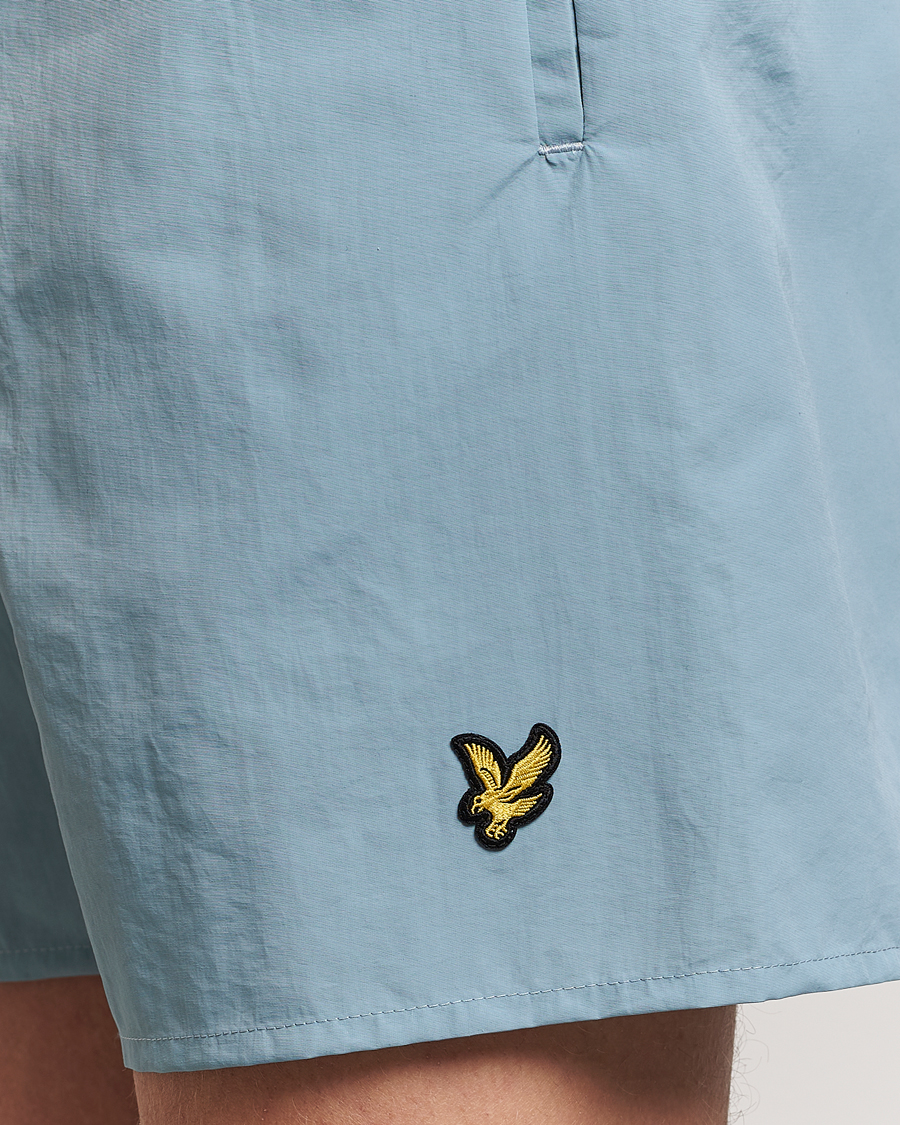 Uomini | Costumi da bagno | Lyle & Scott | Plain Swimshorts Slate Blue