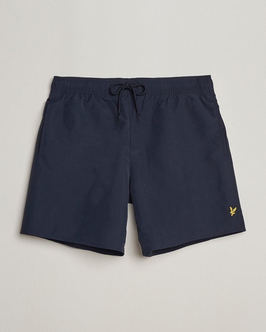 Uomini | Costumi da bagno | Lyle & Scott | Plain Swimshorts Dark Navy