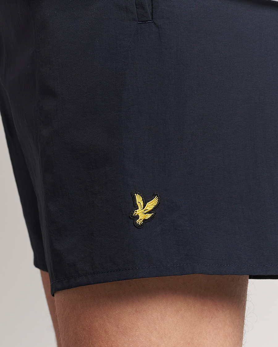 Uomini | Costumi da bagno | Lyle & Scott | Plain Swimshorts Dark Navy