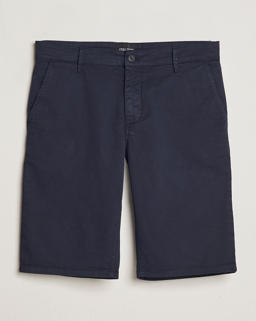 Uomini | Pantaloncini | Lyle & Scott | Chinos Shorts Dark Navy