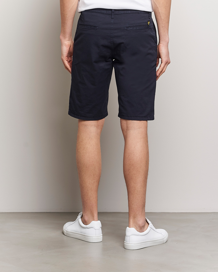 Uomini | Pantaloncini | Lyle & Scott | Chinos Shorts Dark Navy