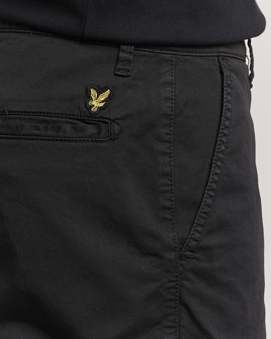 Uomini | Pantaloncini | Lyle & Scott | Chinos Shorts Jet Black