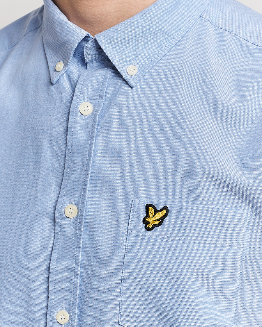 Uomini | Camicie | Lyle & Scott | Lightweight Oxford Short Sleeve Shirt Riviera