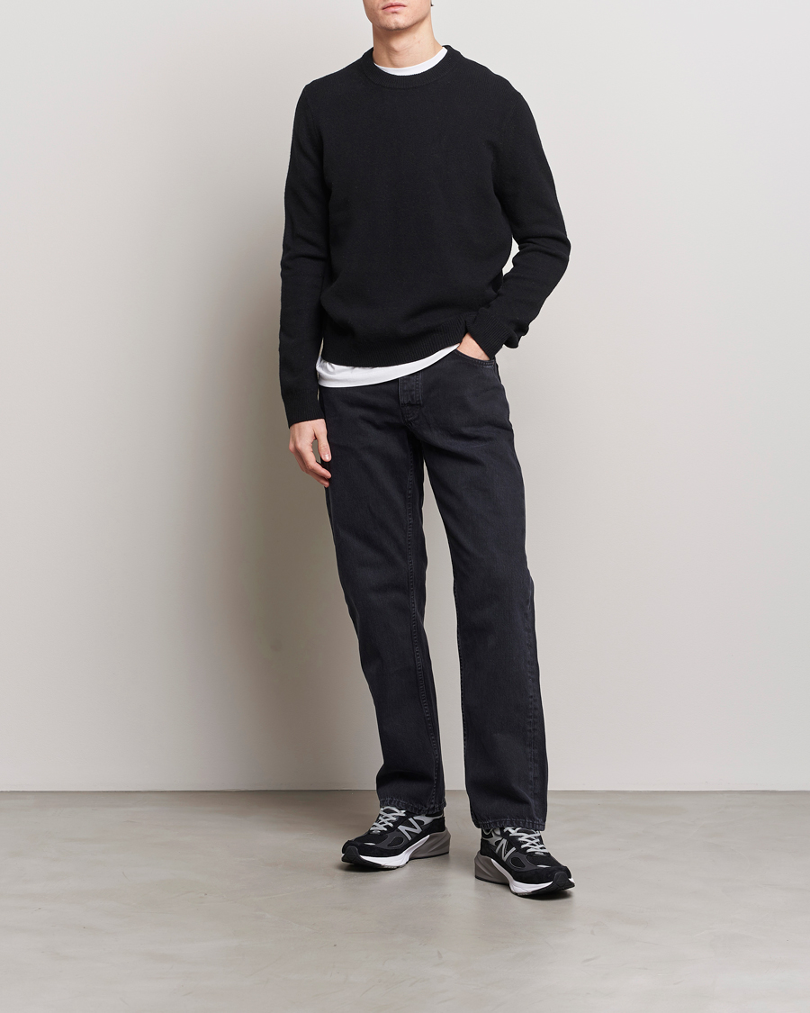 Uomini | Maglieria | Samsøe Samsøe | Isak Crew Neck Black