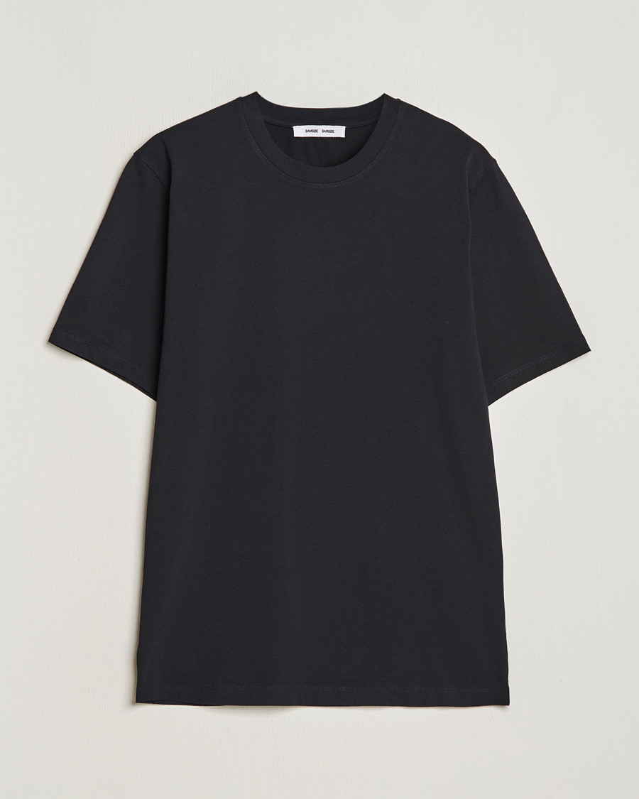 Uomini | T-shirt | Samsøe Samsøe | Christian T-shirt Black