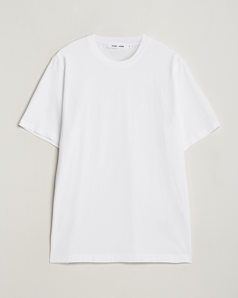 Uomini | T-shirt | Samsøe Samsøe | Christian T-shirt White