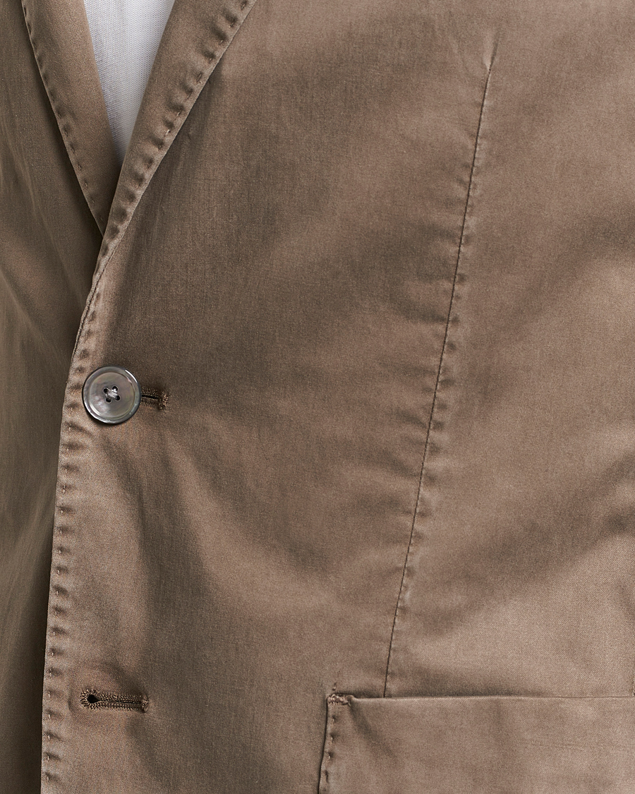 Uomini | Abiti | BOSS BLACK | Hanry Cotton Suit Open Brown