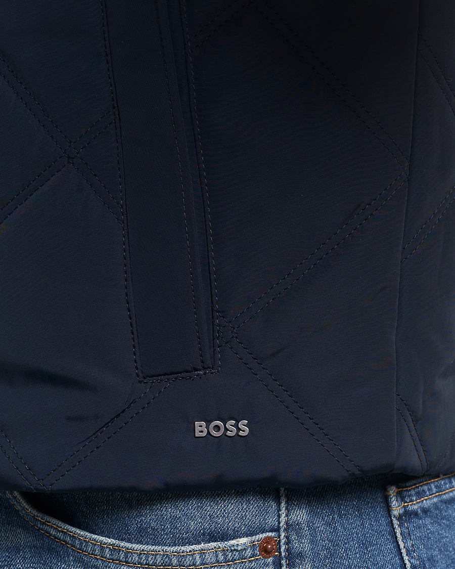 Uomini | Giacche | BOSS BLACK | Crebo Vest Dark Blue