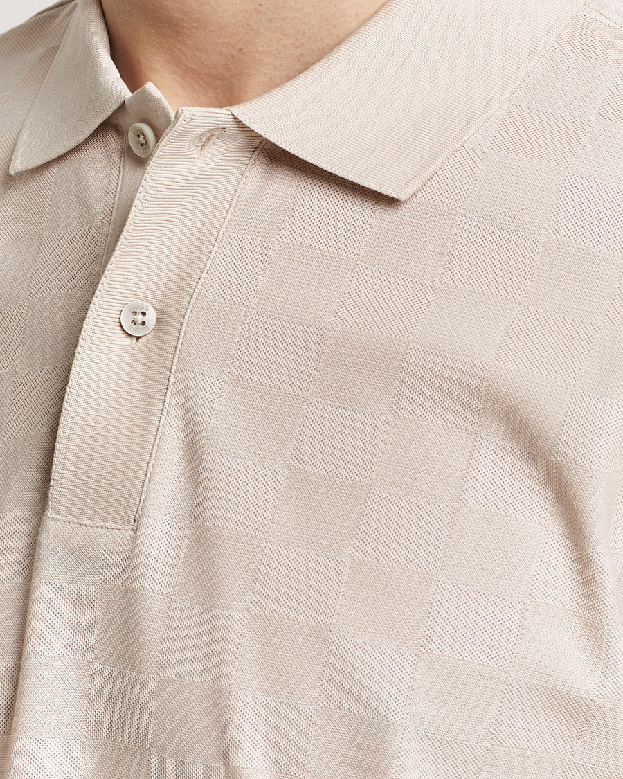 Uomini | Polo | BOSS BLACK | Porsche Parlay Jersey Piké Open White