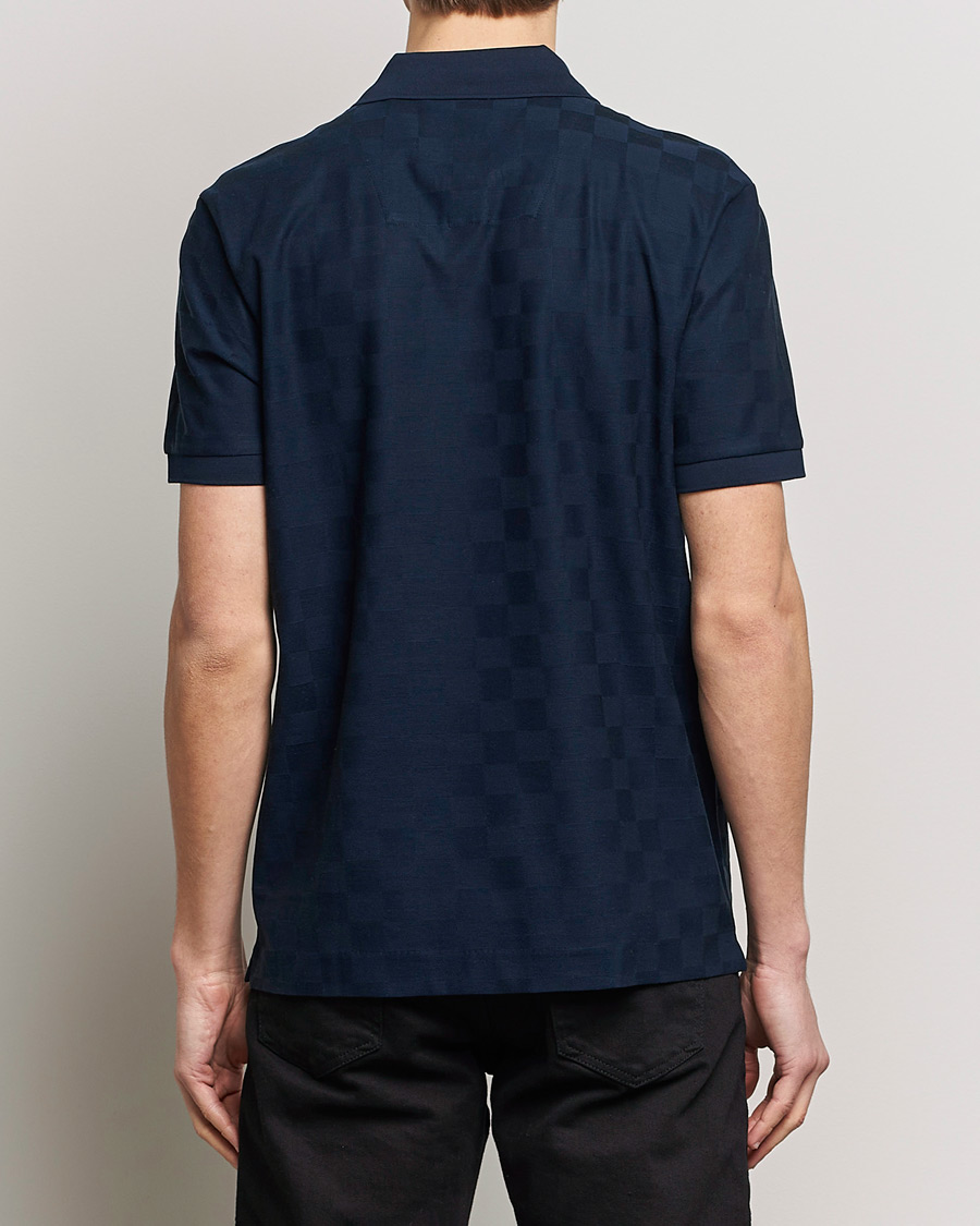 Uomini | Polo | BOSS BLACK | Porsche Parlay Jersey Piké Dark Blue