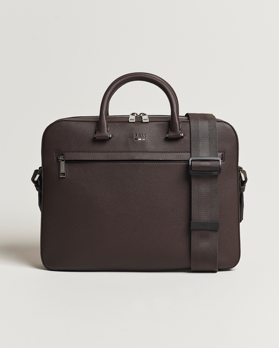Uomini | BOSS BLACK Ray Document Case Dark Brown | BOSS BLACK | Ray Document Case Dark Brown