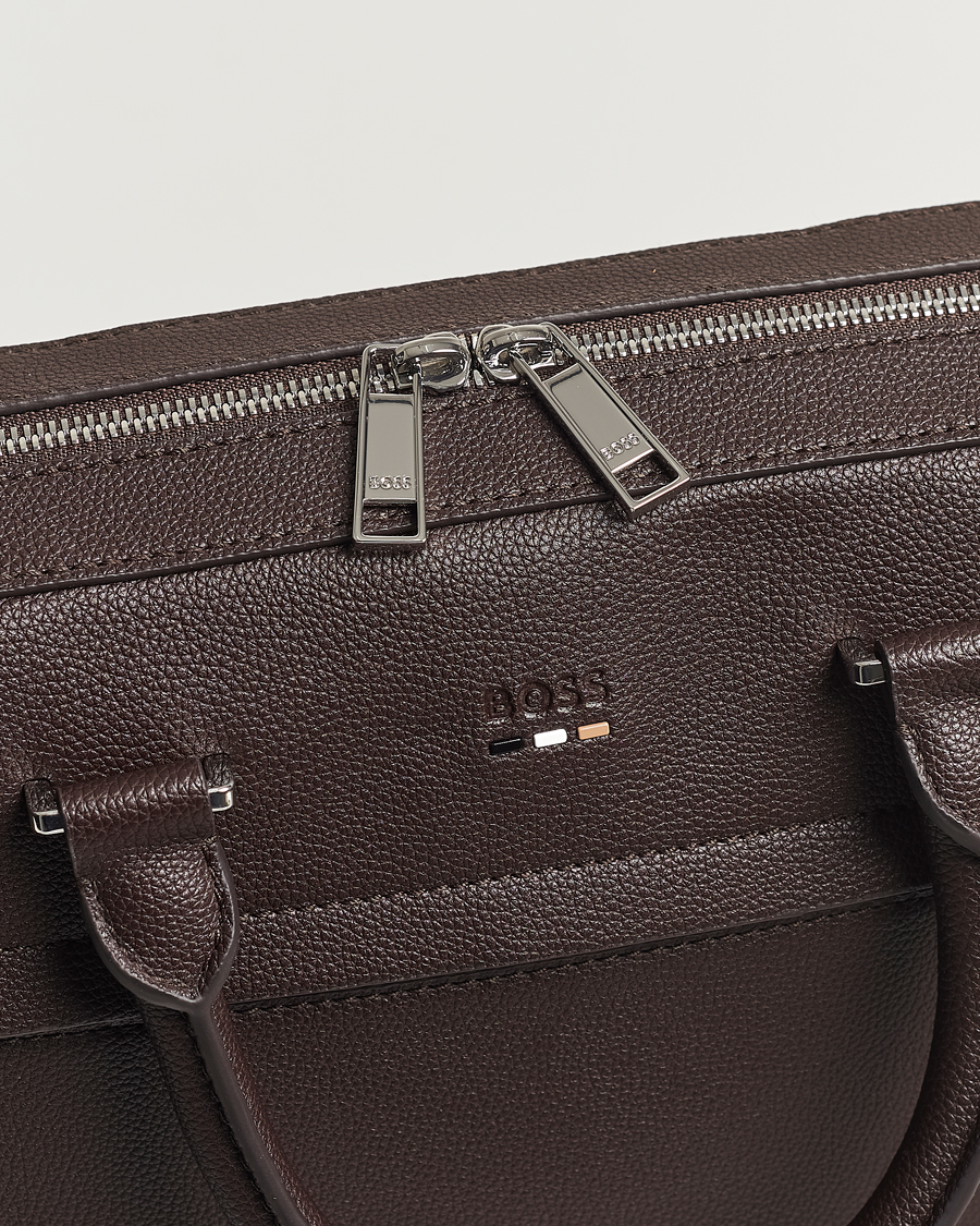Uomini | BOSS BLACK Ray Document Case Dark Brown | BOSS BLACK | Ray Document Case Dark Brown