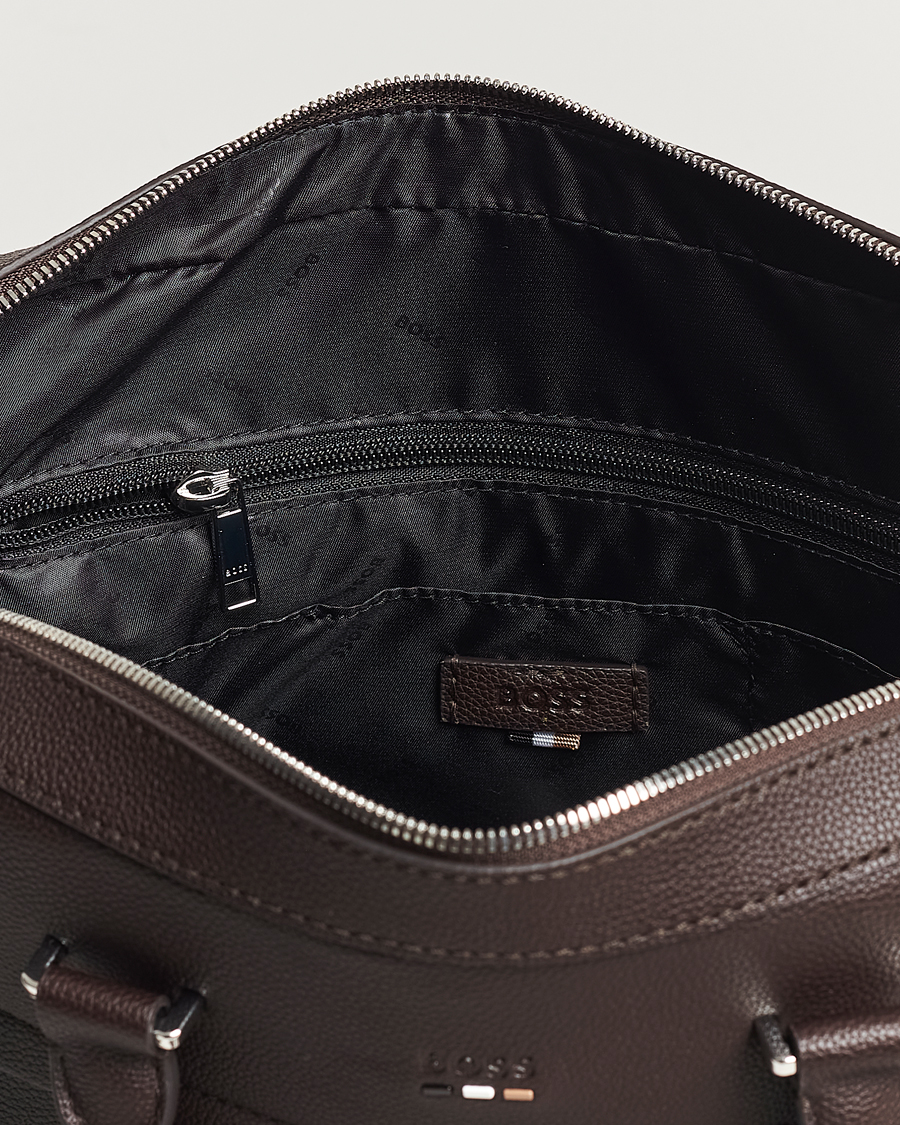Uomini | BOSS BLACK Ray Document Case Dark Brown | BOSS BLACK | Ray Document Case Dark Brown