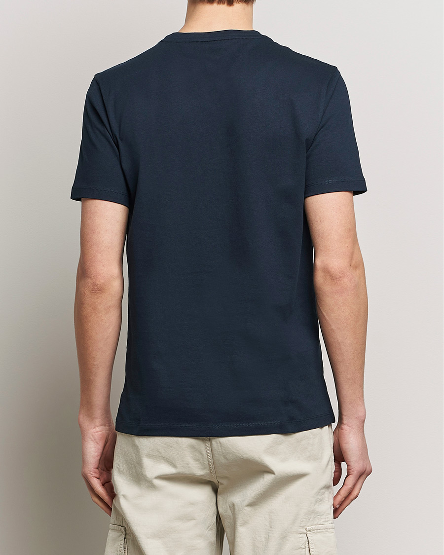 Uomini | T-shirt | BOSS ORANGE | Tales Logo Crew Neck T-Shirt Dark Blue
