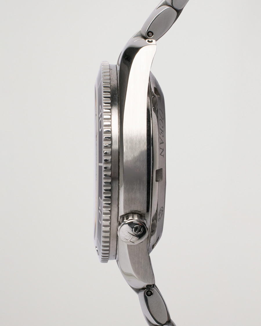 Uomini | Omega Pre-Owned Seamaster Planet Ocean 2201.51.00 Steel Black Silver | Omega Pre-Owned | Seamaster Planet Ocean 2201.51.00 Steel Black Silver