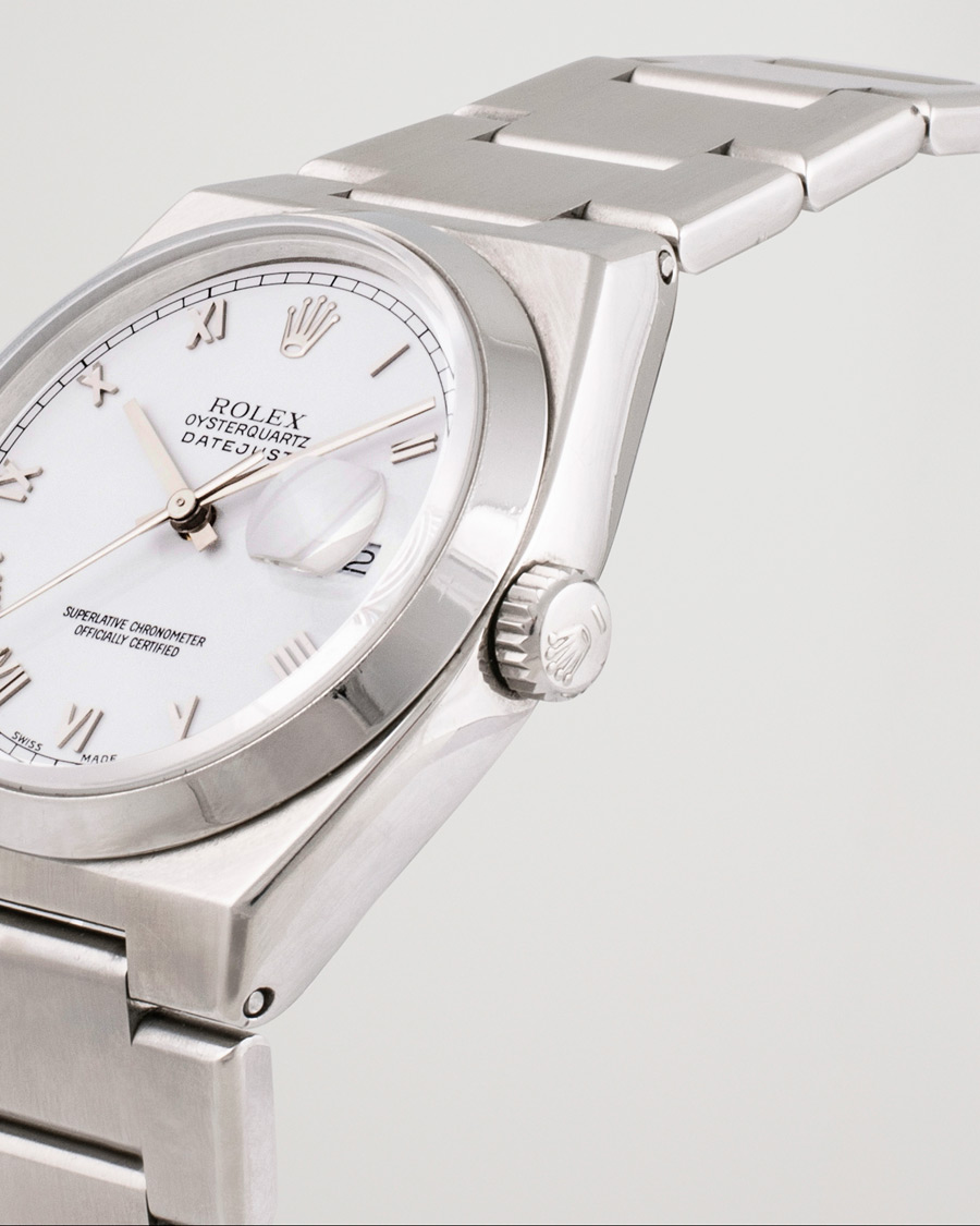Uomini | Rolex Pre-Owned Oysterquartz 17000 Silver | Rolex Pre-Owned | Oysterquartz 17000 Silver