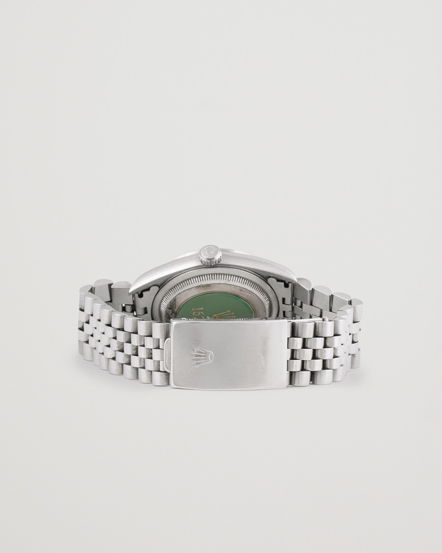 Uomini | Rolex Pre-Owned Datejust 16200 Oystert Perpetual Steel Silver | Rolex Pre-Owned | Datejust 16200 Oystert Perpetual Steel Silver